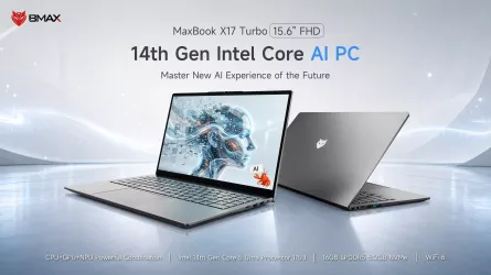BMAX MaxBook X17 Turbo vorgestellt: 15,6 Zoll Notebook mit Intel Core Ultra 5