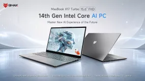 BMAX MaxBook X17 Turbo vorgestellt: 15,6 Zoll Notebook mit Intel Core Ultra 5