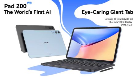 Oscal Pad 200 vorgestellt: 13,4 Zoll Tablet mit Android 16