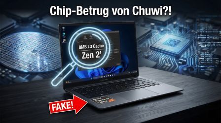 CPU-Betrug weitet sich aus: Auch Chuwi CoreBook Plus mit falschem Chip, Ninkear ebenso betroffen