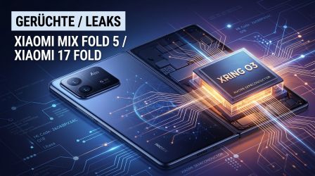 Hinweise auf neues Xiaomi Foldable mit hauseigenem XRing Prozessor