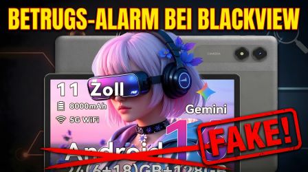 Blackview beim Betrug erwischt: Tabwee T50 hat weniger RAM und Speicher als beworben