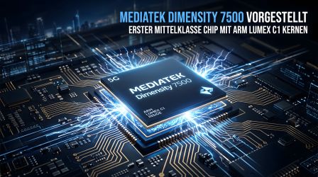 Mediatek Dimensity 7500 vorgestellt: Bringt ARM Lumex C1 in die Mittelklasse