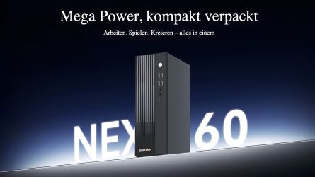 Blackview NEX60 vorgestellt: Kompakter Mini Tower mit Intel Core Ultra 5 210H